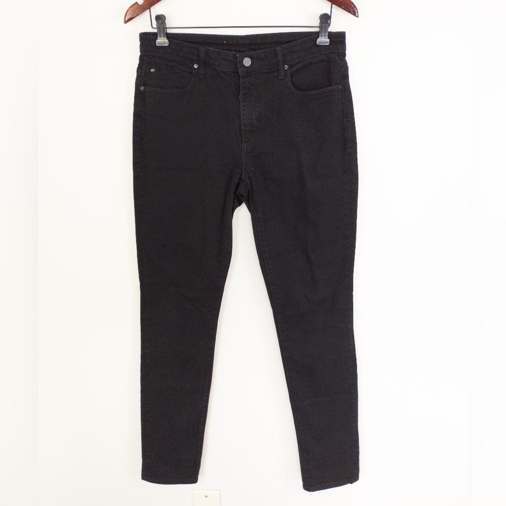 Alexander Wang Denim X 001 Slim Leg Jeans Stay Black